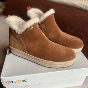 Geox J. Rebecca WPF suede ankle boot